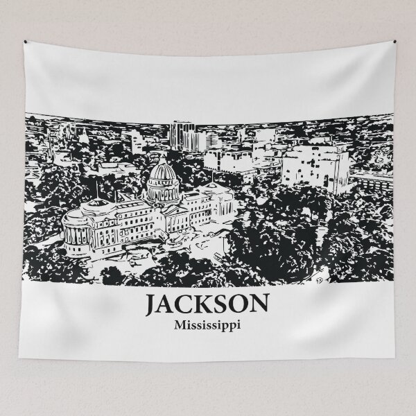 Item preview, Jackson - Mississippi designed and sold by Lakeric Cityscapes.