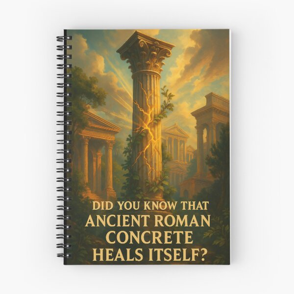 Item preview, Did You Know Ancient Roman Concrete Heals Itself designed and sold by FriskyLemur.