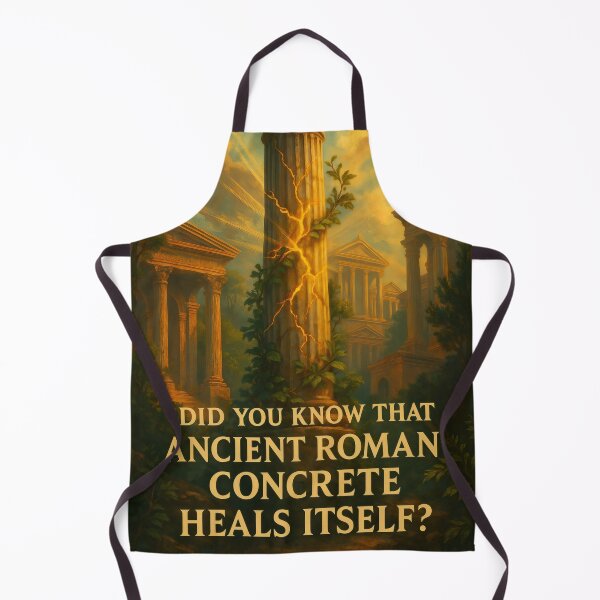 Item preview, Did You Know Ancient Roman Concrete Heals Itself designed and sold by FriskyLemur.