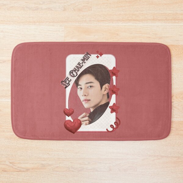 Item preview, Lee Chae-min (이채민) Korean Actor Card Red Aesthetic Collage Design designed and sold by AJUNICE STUDIO.