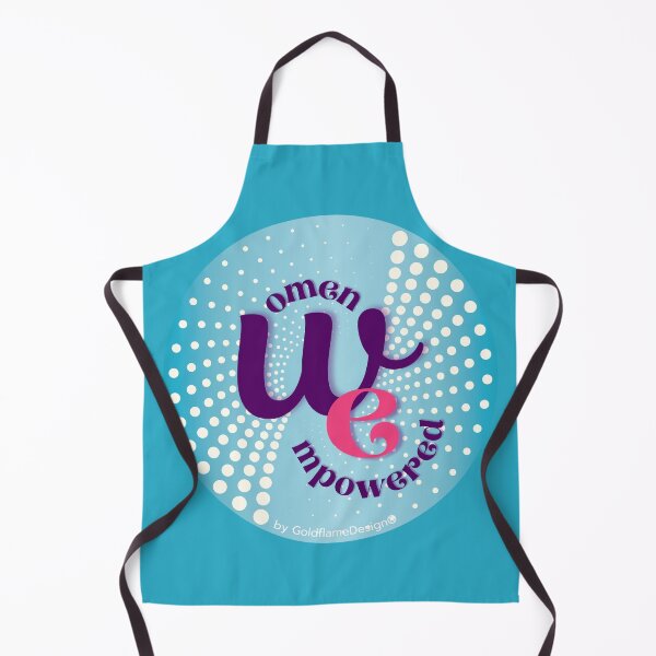 Item preview, Self-empowerment mandala to connect and celebrate all women - ocean-blue  designed and sold by GoldflameDesign®.