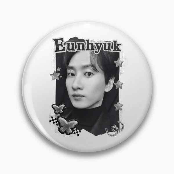 Item preview, Eunhyuk Super Junior Korean Actor Black and White Collage Digital Art Portrait designed and sold by AJUNICE STUDIO.