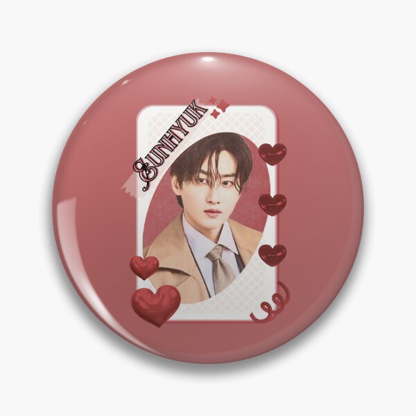 Item preview, Eunhyuk Super Junior Korean Actor Card Red Aesthetic Collage Design designed and sold by AJUNICE STUDIO.