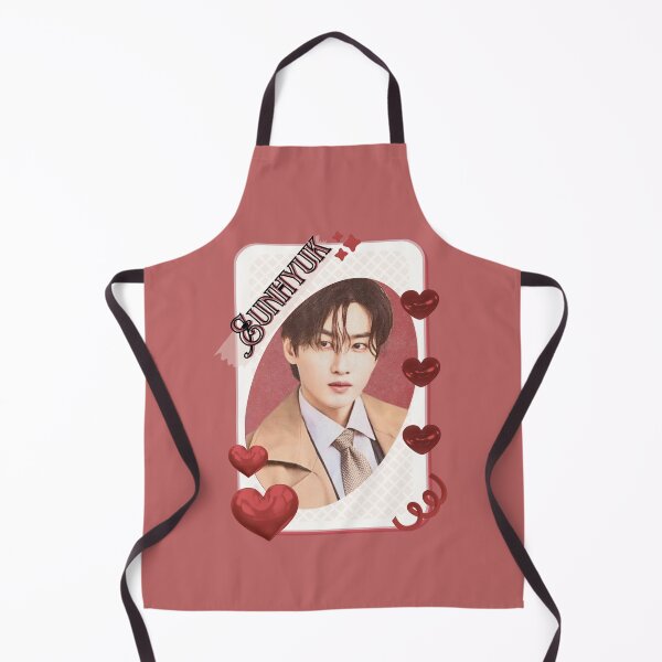 Item preview, Eunhyuk Super Junior Korean Actor Card Red Aesthetic Collage Design designed and sold by AJUNICE STUDIO.