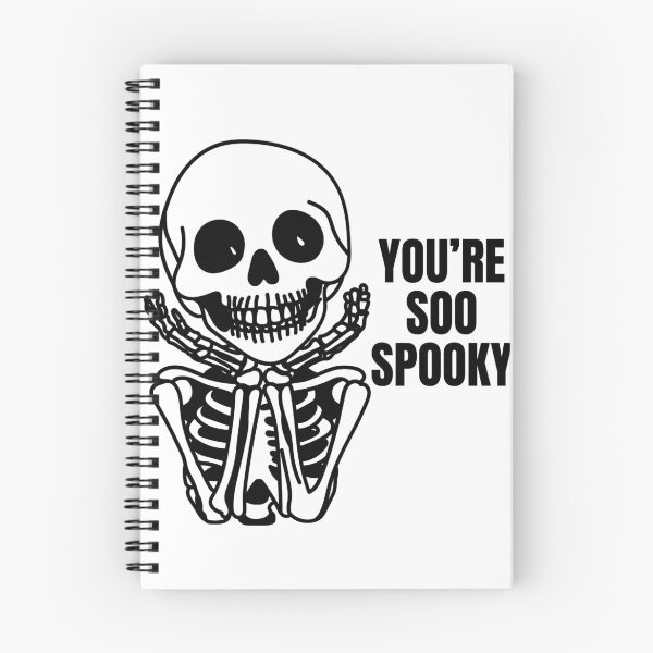Item preview, You're So Spooky Skeleton - Cute Halloween Design designed and sold by Motosernik.