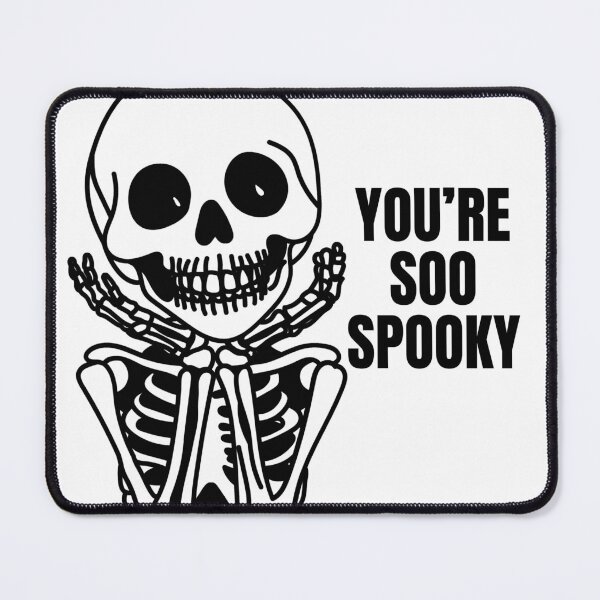 Item preview, You're So Spooky Skeleton - Cute Halloween Design designed and sold by Motosernik.