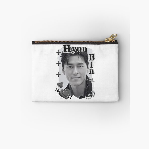 Item preview, Hyun Bin Korean Actor Black and White Collage Digital Art Portrait designed and sold by AJUNICE STUDIO.
