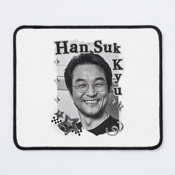 Item preview, Han Suk-kyu Korean Actor Black and White Collage Digital Art Portrait designed and sold by AJUNICE STUDIO.