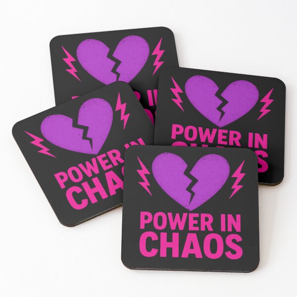 Item preview, Power in Chaos – Punk Heart Graphic Tee designed and sold by Mewra.