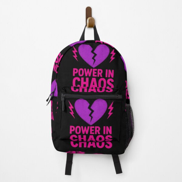 Item preview, Power in Chaos – Punk Heart Graphic Tee designed and sold by Mewra.