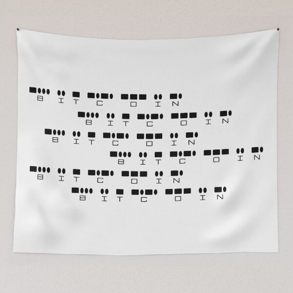 Item preview, BitCoin in Morse - decrypted designed and sold by Hadis Malekie.