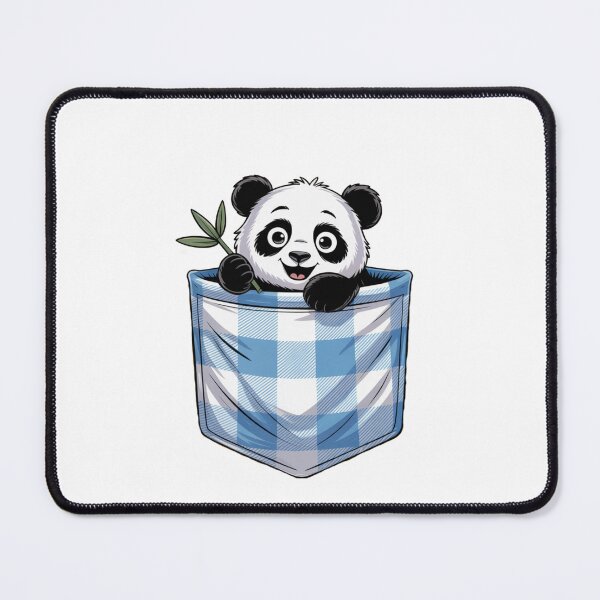 Item preview, Cute Panda in Pocket designed and sold by NicolasGlowArt.