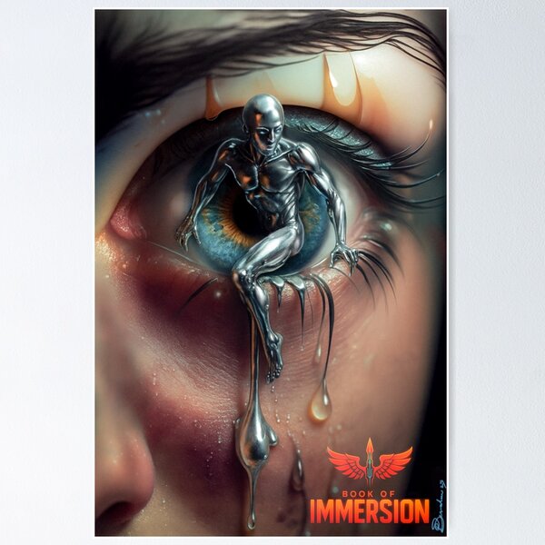Mercury POS Book of Immersion Strata 1 Collectors Issue  Poster
