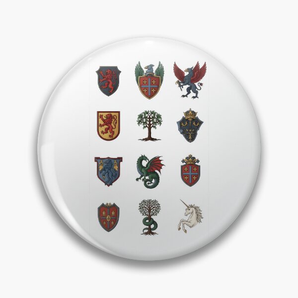 Item preview, Medieval Fantasy Heraldry and Crests Collection designed and sold by Apex Designs.