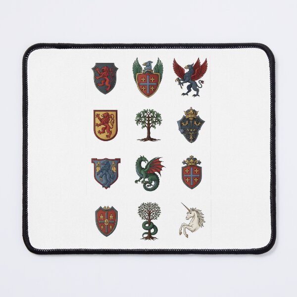 Item preview, Medieval Fantasy Heraldry and Crests Collection designed and sold by Apex Designs.