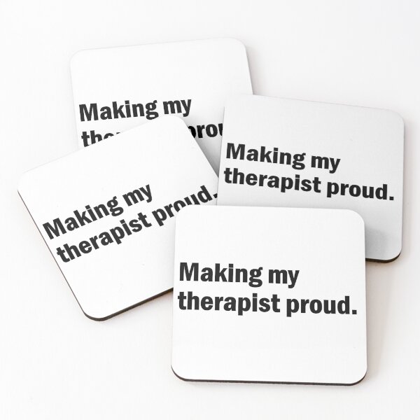 Item preview, making my therapist proud designed and sold by sarahaviv.
