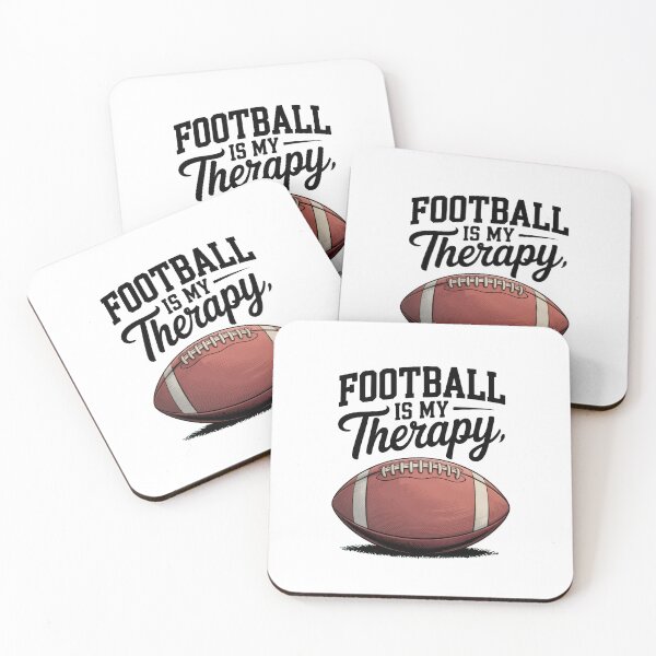 Item preview, Football Is My Therapy – Classic Pigskin designed and sold by Enea Kelo.