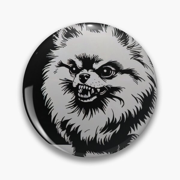 Item preview, Cute Pomeranian Wall Art – Fluffy Small Dog Canvas Print designed and sold by jazzyfunky.