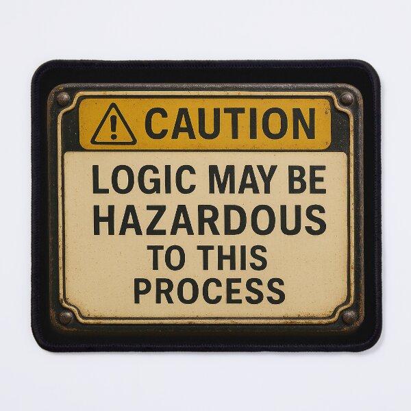 Item preview, Warning: Logic disrupts the flow designed and sold by Girih.