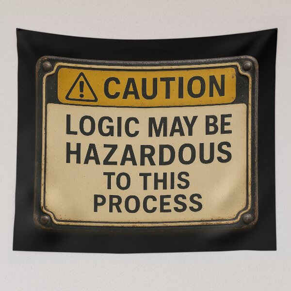 Item preview, Warning: Logic disrupts the flow designed and sold by Girih.