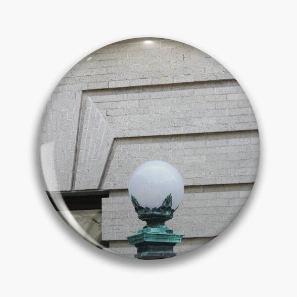 Item preview, Historic Building with Ornate Lamp Post designed and sold by Cynthia48.