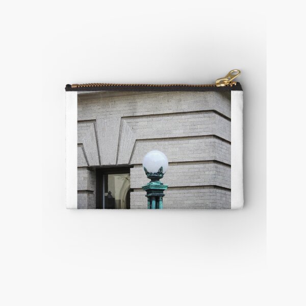 Item preview, Historic Building with Ornate Lamp Post designed and sold by Cynthia48.