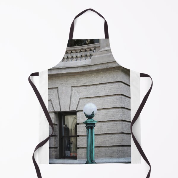 Item preview, Historic Building with Ornate Lamp Post designed and sold by Cynthia48.