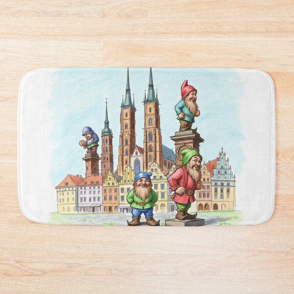 Item preview, Wrocław's gnomes  designed and sold by PrintYourStyle.