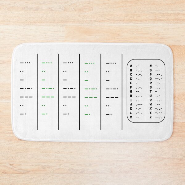 Item preview, Bitcoin in morse code designed and sold by Hadis Malekie.
