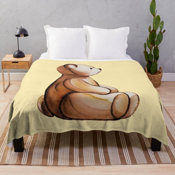Item preview, The classic teddy bear is a beloved toy designed and sold by MoxisWatercolor.