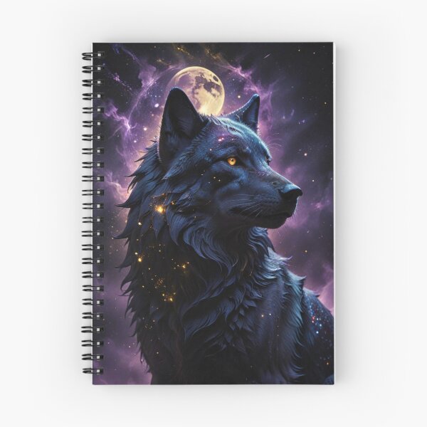 Item preview, Mystic Gothic Wolf – Dark Fantasy Art Print designed and sold by Shouganai-Mind.