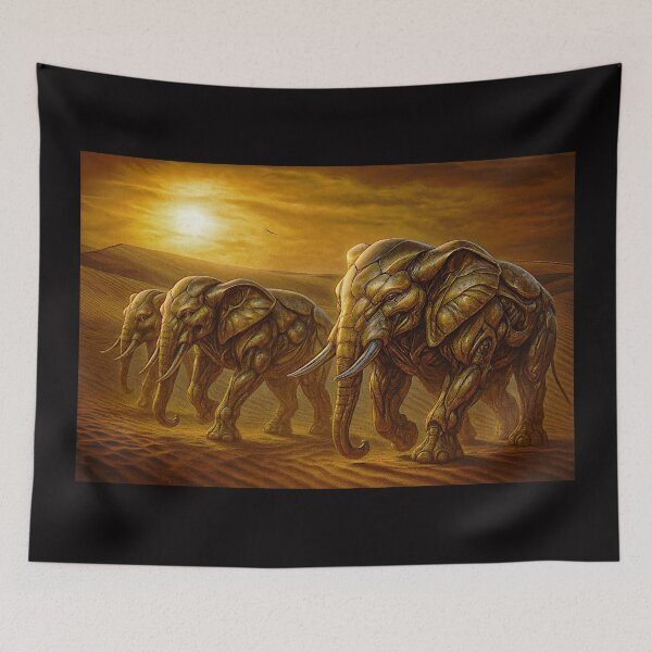 Item preview, The Elephant Herd #1 designed and sold by Helios Be. Lavsh.
