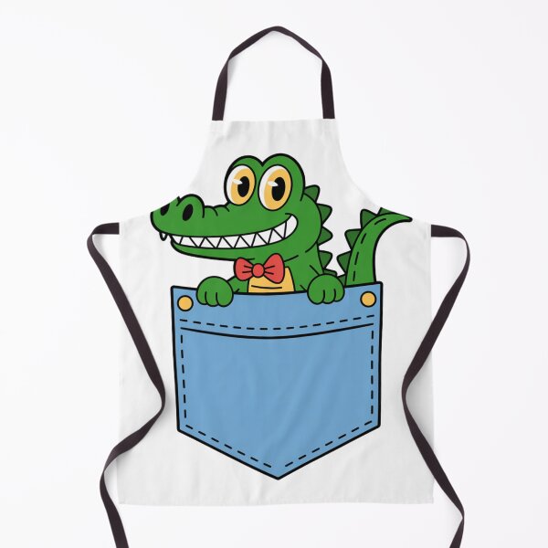 Item preview, Crocodile in Pocket designed and sold by NicolasGlowArt.
