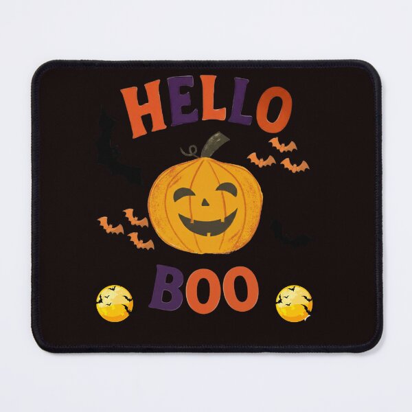 Item preview, Hello Boo Halloween Pumpkin Shirt /Tee For kids and adults who love playful Halloween vibes. designed and sold by MojNetSerwis WWK.