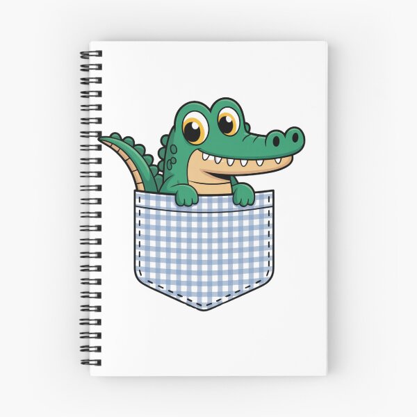 Artikelvorschau, Cartoon-Krokodil in der Tasche entworfen und verkauft von NicolasGlowArt.