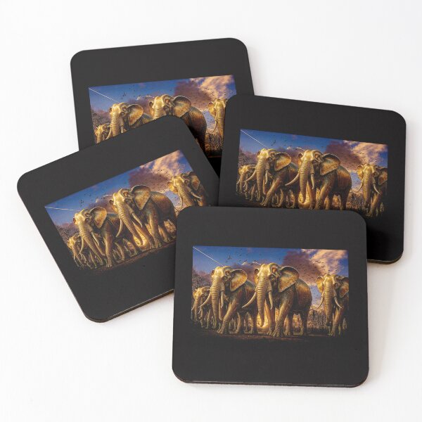 Item preview, The Elephant Herd #3 designed and sold by Helios Be. Lavsh.