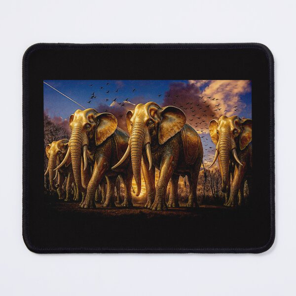 Item preview, The Elephant Herd #3 designed and sold by Helios Be. Lavsh.