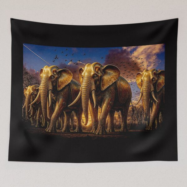 Item preview, The Elephant Herd #3 designed and sold by Helios Be. Lavsh.