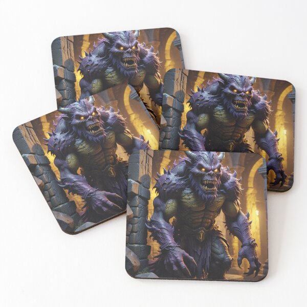 Item preview, Beastly Guardian – Dark Fantasy Creature Art designed and sold by Shouganai-Mind.