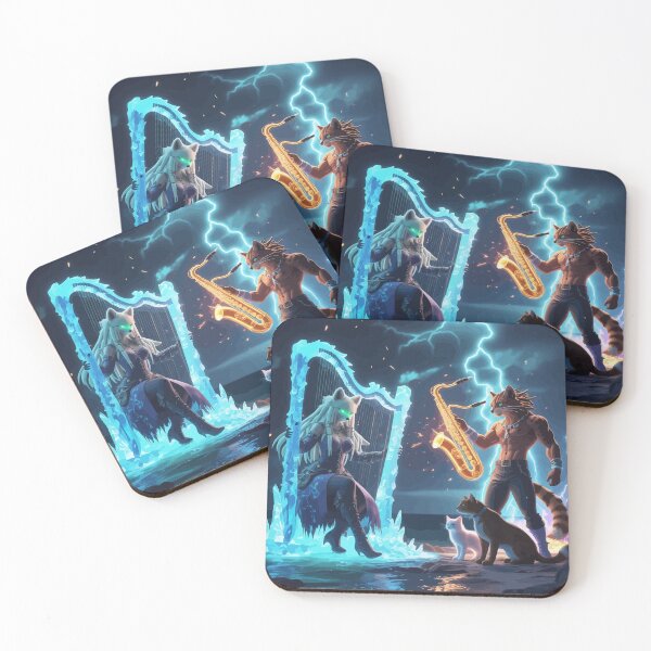 Item preview, Battle of Frozen Strings and Fiery Jazz designed and sold by mikoregenab.
