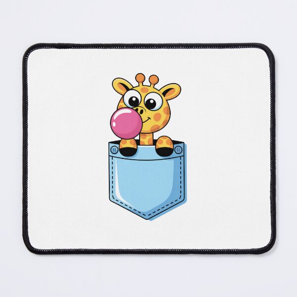 Item preview, Giraffe in Pocket designed and sold by NicolasGlowArt.