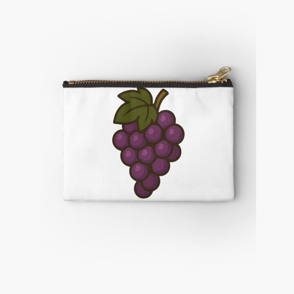 Item preview, Purple Grapes – Fruity Cartoon Design designed and sold by KnlDsgn.