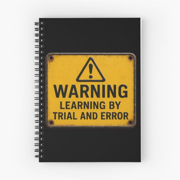 Item preview, Warning: Learning through trial and error designed and sold by Girih.