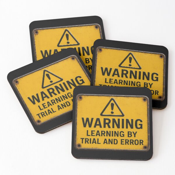 Item preview, Warning: Learning through trial and error designed and sold by Girih.