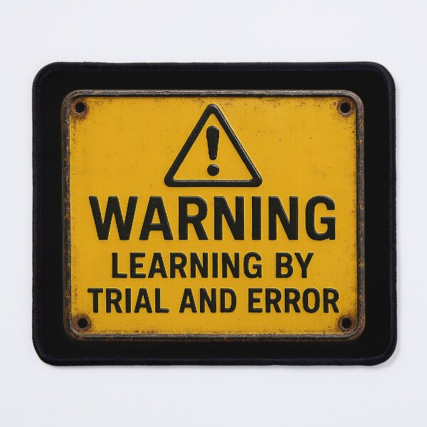 Item preview, Warning: Learning through trial and error designed and sold by Girih.