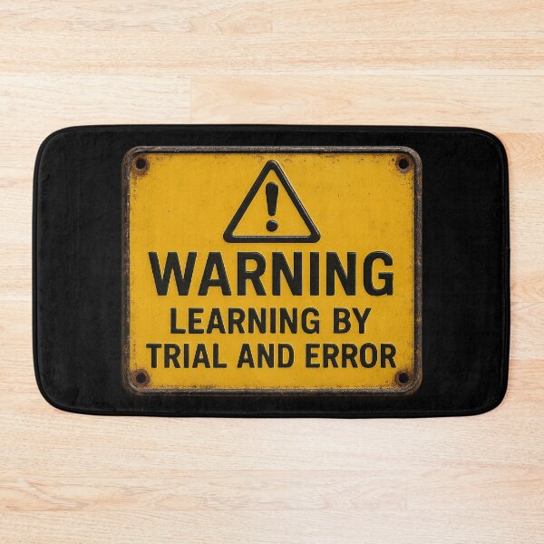 Item preview, Warning: Learning through trial and error designed and sold by Girih.