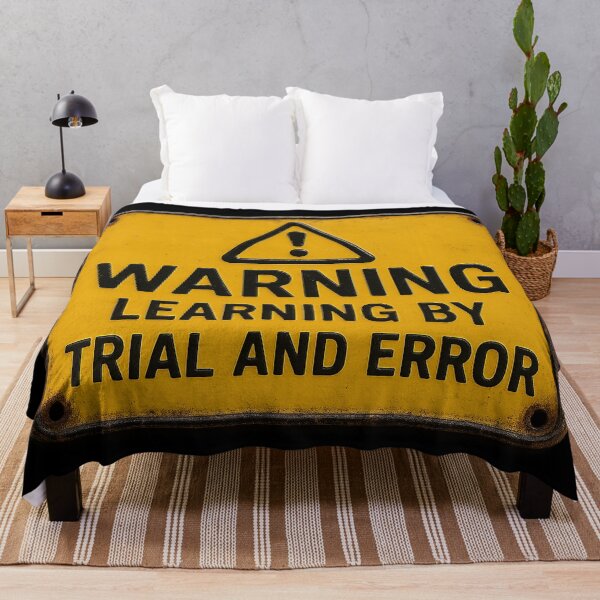 Item preview, Warning: Learning through trial and error designed and sold by Girih.