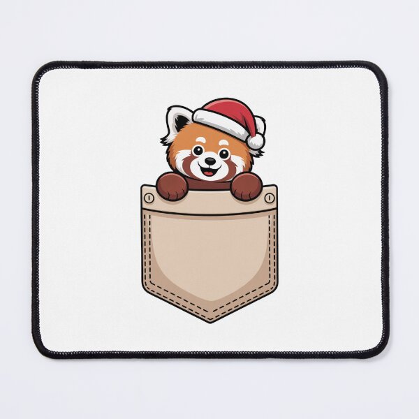 Item preview, Red Panda in Pocker designed and sold by NicolasGlowArt.