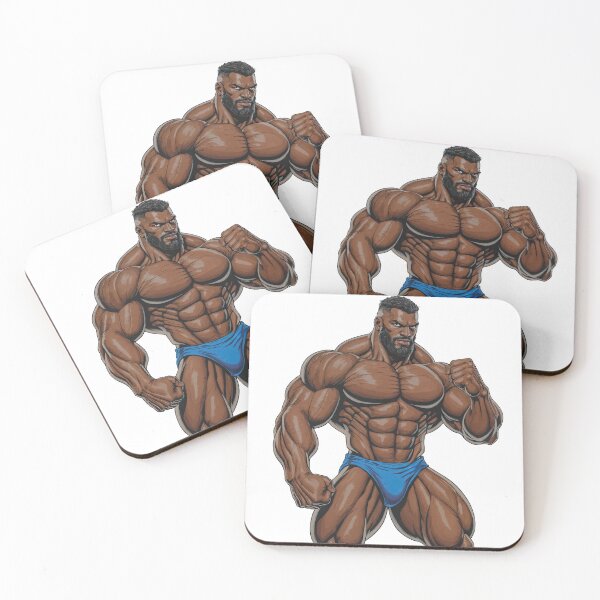 Item preview, Beard & Brawn: The Ultimate Muscle Icon designed and sold by ForeverPrintsOK.