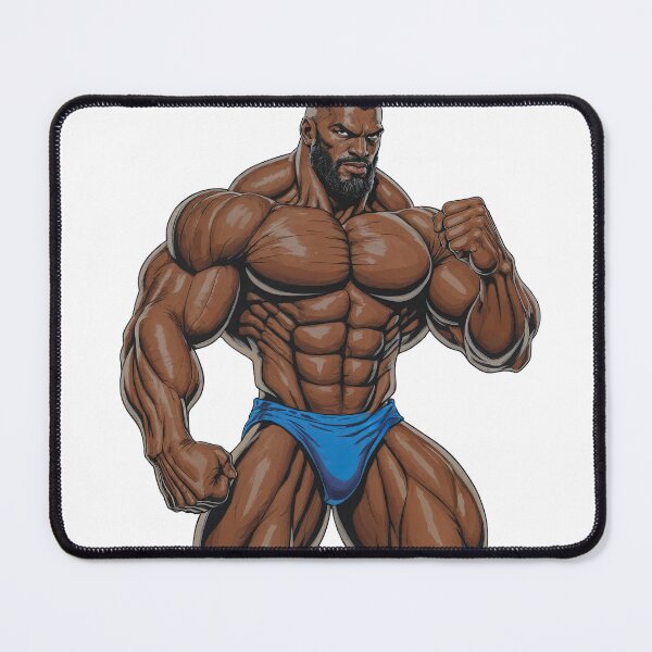 Item preview, Beard & Brawn: The Ultimate Muscle Icon designed and sold by ForeverPrintsOK.